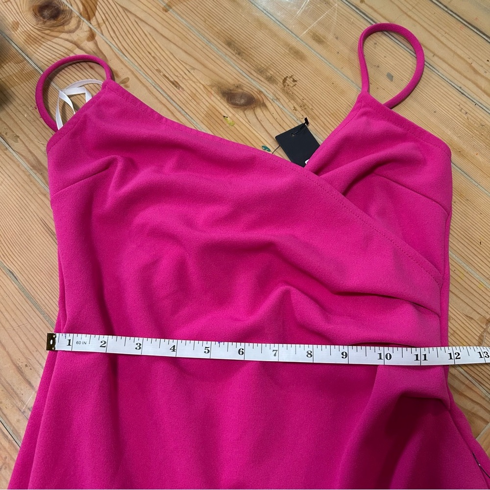 Sweetest Admirer Magenta Ruched Surplice Maxi Dress - Picture 6 of 8